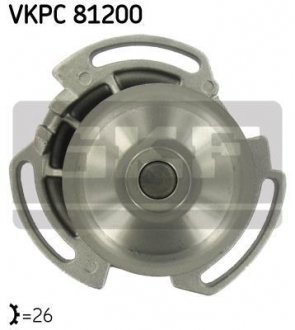Помпа води GOLF I,|| 1.1-1.3, Passat 1.3 80-, Polo 1.1-1.3 SKF VKPC81200