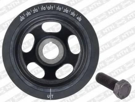 Шків колінчастого валу (кількість ребер: 7, з болтами) MERCEDES C (CL203), C T-MODEL (S203), C T-MODEL (S204), C (W203), C (W204), CLC (CL203), CLK (A209), CLK (C209) 1.6-3.5 03.02-12.18 SNR SNR NTN DPF35102K1