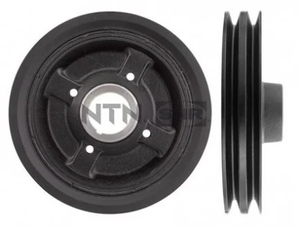 Шків колінчастого валу (кількість ребер: 2) MITSUBISHI L200, PAJERO CLASSIC, PAJERO II, PAJERO SPORT I 2.0/2.4/2.5D 12.90- SNR SNR NTN DPF37300