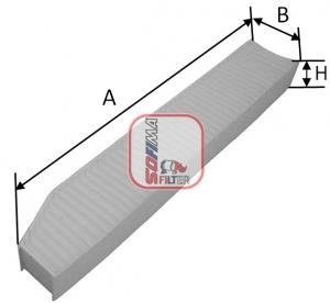 Фільтр салона SOFIMA S 3257 C