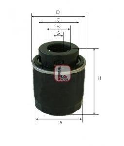 Фильтр масла SOFIMA S3494R