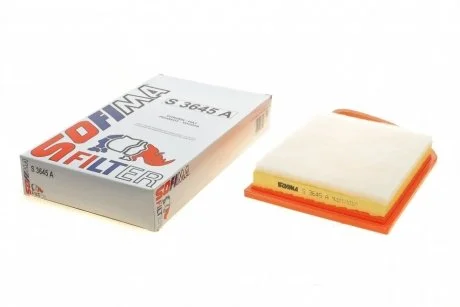 Фото фільтр повітряний SOFIMA S 3645 A Фільтр повітряний SOFIMA S 3645 A