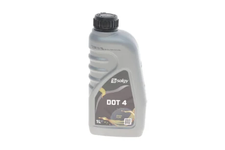 Рідина гальмівна DOT 4 (1 L) Solgy 504007