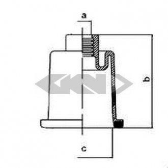 Пыльник рулевого механизма SPIDAN 83922