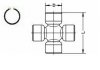 Хрестовина SPIDAN U 041 (фото 2)