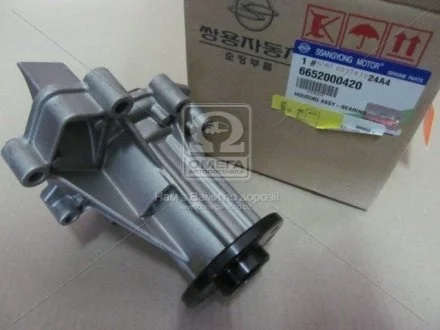 Насос водяной Kyron (06-) D27 (EUIV) / Rexton (06-) D27 (P/UP OR EU IV) SSANGYONG 6652000420