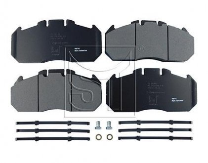 Комплект гальмівних колодок, дискове гальмо ST-TEMPLIN 03.120.8700.181