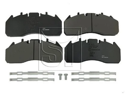 Дискові гальмівні колодки, комплект (з РМК), RVI, VOLVO, 29174 WVA ST-TEMPLIN 03.120.8700.451