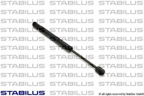 Пружина газова / приміщення для вантажу STABILUS 7443NO