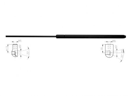 Пружина газова STARLINE 1646800