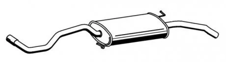 Фото вихлопні системи STARLINE 38.14.405 Вихлопні системи STARLINE 38.14.405
