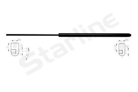 Фото амортизатор багажника STARLINE 6631804 Амортизатор багажника STARLINE 6631804