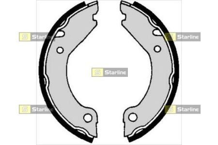 Тормозные колодки барабанные STARLINE BC 04280