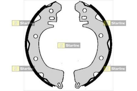 Гальмівні колодки барабанні STARLINE BC 05260