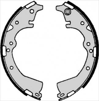 Тормозные колодки барабанные STARLINE BC 06970