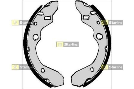 Гальмівні колодки барабанні STARLINE BC 07010