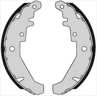 Гальмівні колодки барабанні STARLINE BC 07310