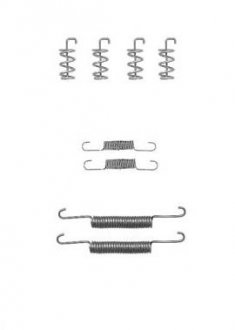 Рем-кт гальмівних колодок STARLINE BCPR73