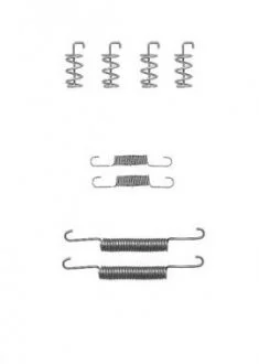 Фото ремонтный комплект тормозных колодок STARLINE BCPR73 Ремонтный комплект тормозных колодок STARLINE BCPR73