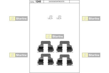 Датчик зносу колодок STARLINE BDPR07