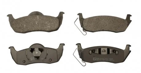 ГАЛЬМІВНІ КОЛОДКИ ДИСКОВІ STARLINE BD S489