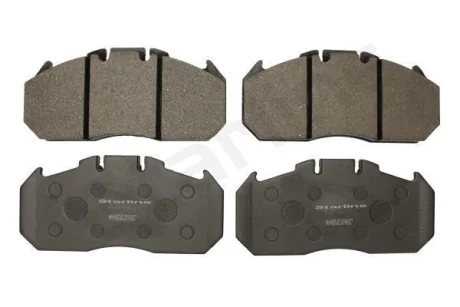 КМП гальмівних колодок STARLINE BD T010