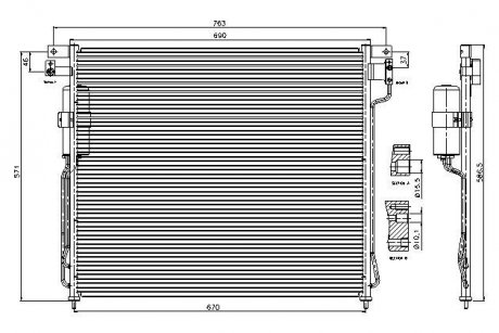 Конденсер STARLINE DNA5299D (фото 1)