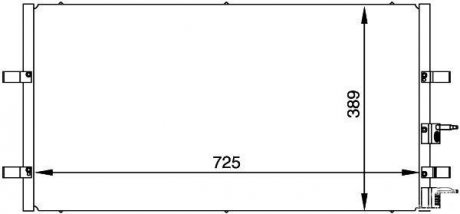 Конденсер STARLINE FDA5407 (фото 1)