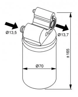 Фото осушувач кондицiонера STARLINE VOD185 Осушувач кондицiонера STARLINE VOD185