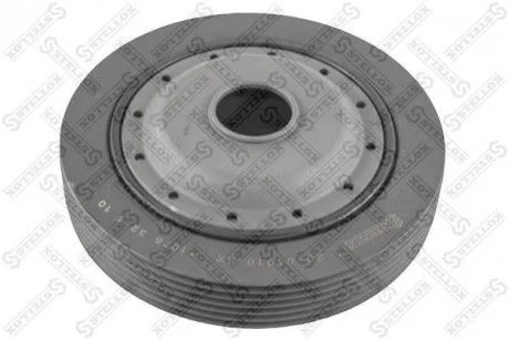 Фото шків колінвала Renault Clio 1.4 16V/1.5dCi/1.6 16V 06.03- STELLOX 2001010SX Шків колінвала Renault Clio 1.4 16V/1.5dCi/1.6 16V 06.03- STELLOX 2001010SX