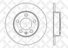 Диск гальмівний перед. (288мм) Skoda Rapid 12-, Fabia, Octavia /VW Golf IV, Polo STELLOX 6020-4761-SX (фото 1)