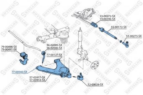 Підвіска STELLOX 7700940SX (фото 1)