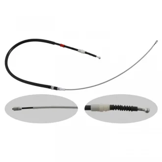 Тросик тормозной (сторона установки: сзади слева, сзади справа) SWAG 30930727