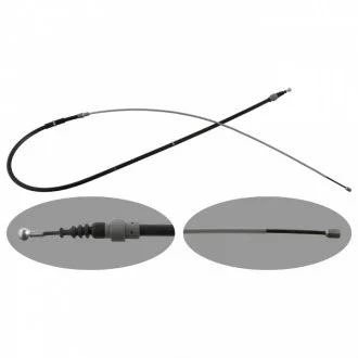 Тросик тормозной (сторона установки: сзади слева, сзади справа) SWAG 30948308