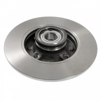 Тормозной диск с подшипником колеса, импульсным кольцом ABS, гайкой оси и защитным колпачком (сторона установки: задний мост) SWAG 62932782