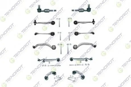К-кт важелів+тяги стаб.+наконечн.+кріплення Audi A6 97-,A8 94- TEKNOROT A-533
