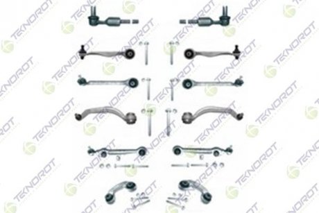 К-кт важелів 20mm +тяги стаб.+наконечн. Audi A4,A6 1.8-6.0,Passat 96- TEKNOROT A555 (фото 1)