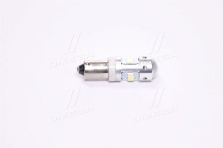 Лампа LED габарит, панель приладів, 24V T4W (BA9S) 8SMD CANBUS WHITE <> TEMPEST TMPL11158CHW