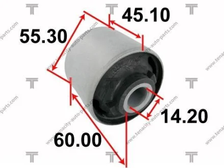 Сайлентблок рычага toyota (07-) land cruiser TENACITY AAMTO1072