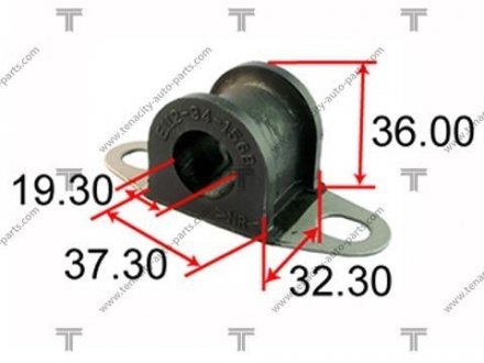 Втулка стабілізатора TENACITY ASBMA1011 (фото 1)