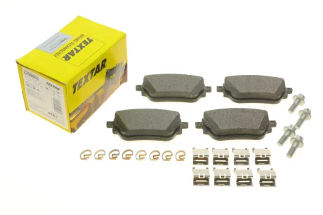 Комплект гальмівних колодок TEXTAR 2298601