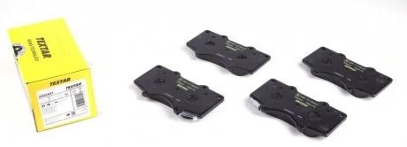 Фото комплект гальмівних колодок TEXTAR 2402401 Комплект гальмівних колодок TEXTAR 2402401