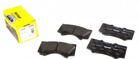 Фото комплект гальмівних колодок TEXTAR 2438601 Комплект гальмівних колодок TEXTAR 2438601