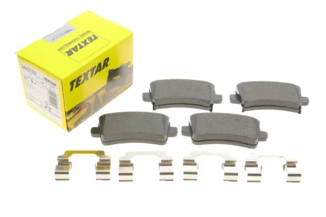 Тормозные колодки, дисковый тормоз (набор) TEXTAR 2442102
