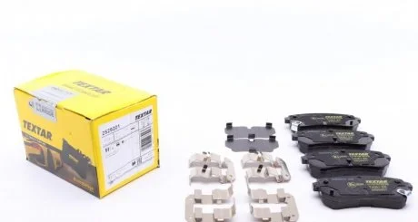 Фото комплект тормозных колодок TEXTAR 2529201 Комплект тормозных колодок TEXTAR 2529201