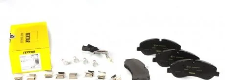Фото комплект тормозных колодок TEXTAR 2560201 Комплект тормозных колодок TEXTAR 2560201