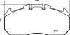 Гальмівні колодки, дискове гальмо (набір) TEXTAR 2913105 (фото 1)