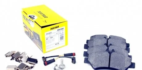 Фото комплект гальмівних колодок TEXTAR 2919001 Комплект гальмівних колодок TEXTAR 2919001