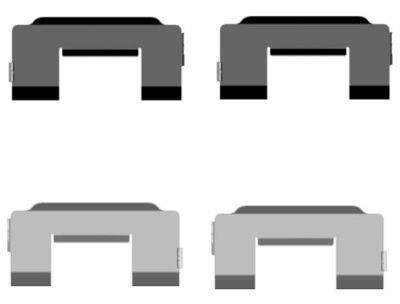 Тормозные колодки (монтажный набор) TEXTAR 82510700
