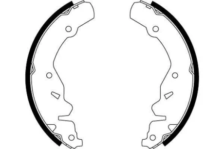 Гальмівні колодки (набір) TEXTAR 91064200